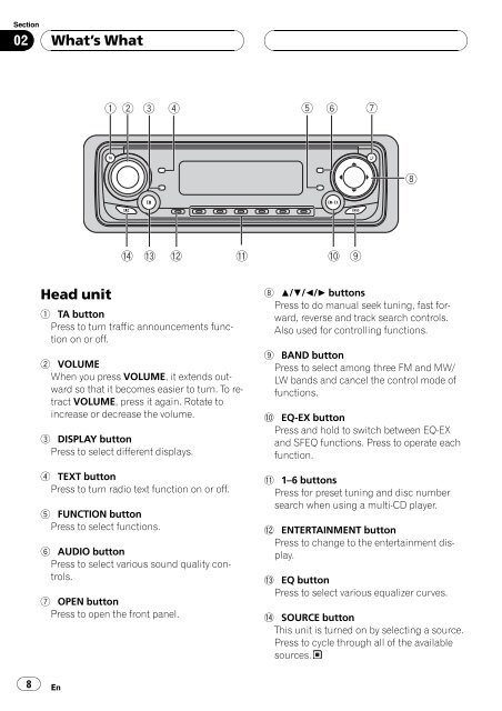 Pioneer DEH-P7500MP - User manual - anglais, espagnol