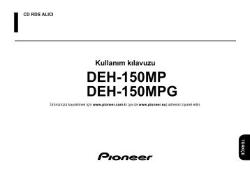 Pioneer DEH-150MPG - User manual - turc