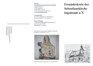 Freundeskreis der Sebastianskirche Ingolstadt e.V.