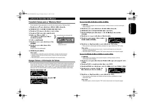 Pioneer DEH-P900HDD - User manual - portugais