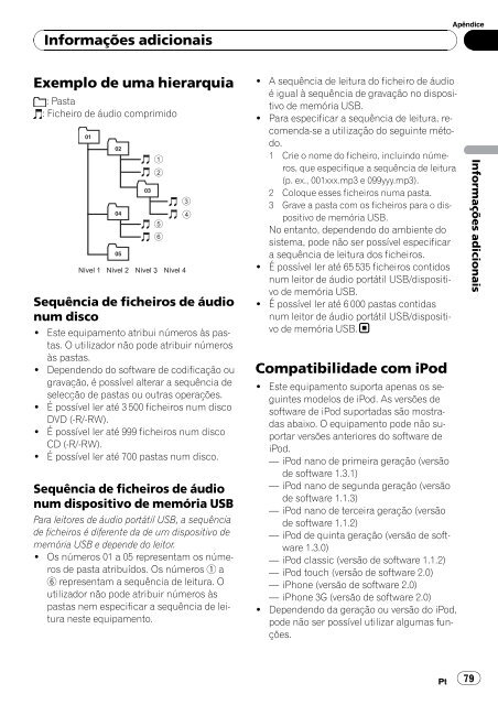 Pioneer DVH-P4100UB - User manual - portugais