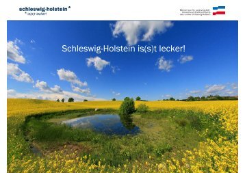 Präsentation "Schleswig-Holstein is(s)t lecker!" - DEHOGA ...