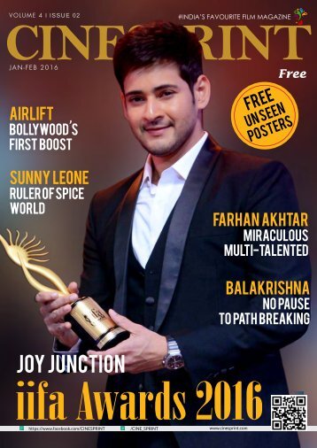 Cinesprint Magazine February 2016