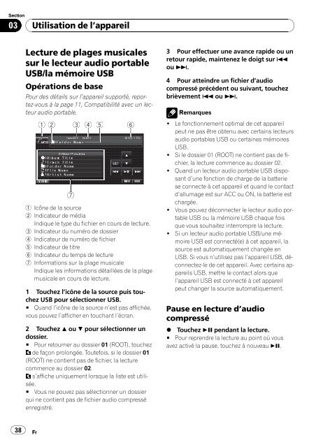 Pioneer AVH-P4000DVD - User manual - fran&ccedil;ais, italien