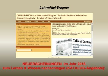 Technik lernen/ Wissen-nachschlagen (ebooks)