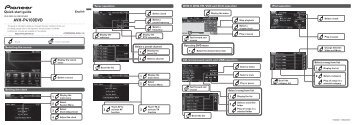 Pioneer AVH-P4100DVD - Installation manual - allemand, anglais, espagnol, franÃ§ais