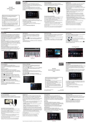 Pioneer SPH-DA02 - Quickstart manual - danois, finnois, suÃ©dois