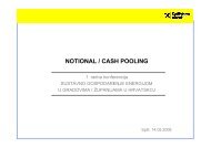 NOTIONAL / CASH POOLING - EE