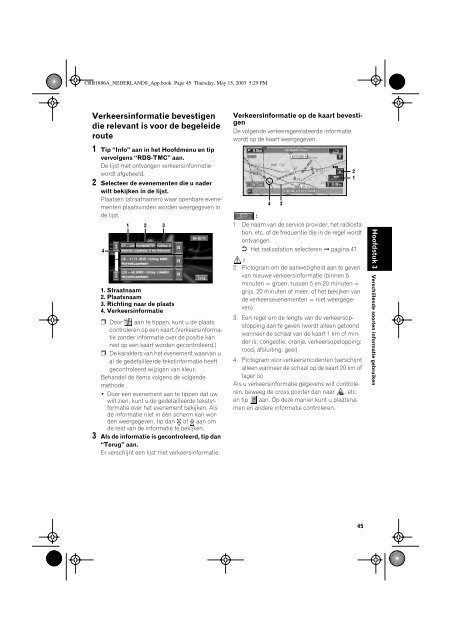 Pioneer AVIC600T - User manual - n&eacute;erlandais