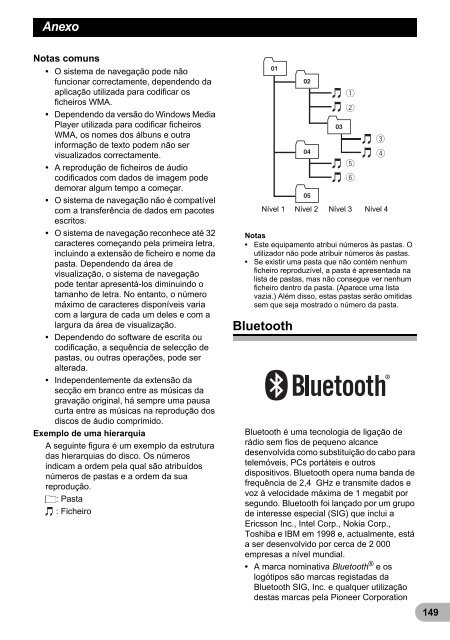 Pioneer AVIC-F910BT - User manual - portugais