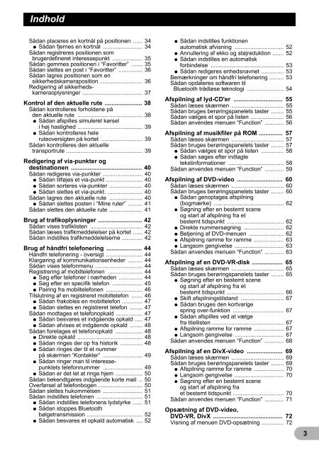 Pioneer AVIC-F910BT - User manual - danois