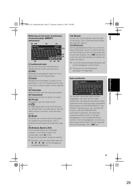 Pioneer AVIC-HD3 (RU) - Software manual - n&eacute;erlandais