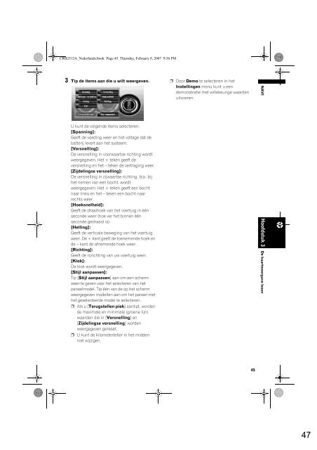 Pioneer AVIC-HD3 (RU) - Software manual - n&eacute;erlandais