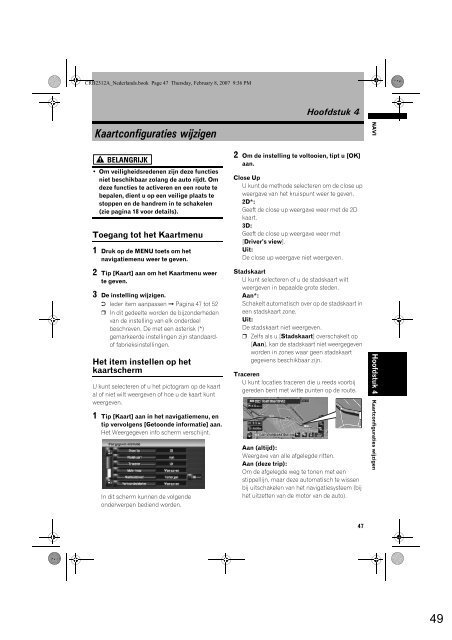 Pioneer AVIC-HD3 (RU) - Software manual - n&eacute;erlandais