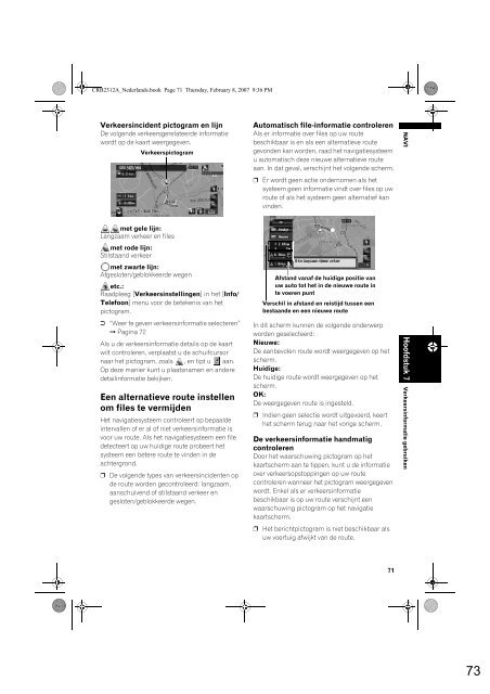 Pioneer AVIC-HD3 (RU) - Software manual - n&eacute;erlandais