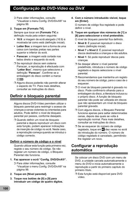 Pioneer AVIC-F9310BT - User manual - portugais