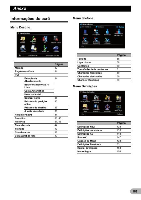 Pioneer AVIC-F9310BT - User manual - portugais