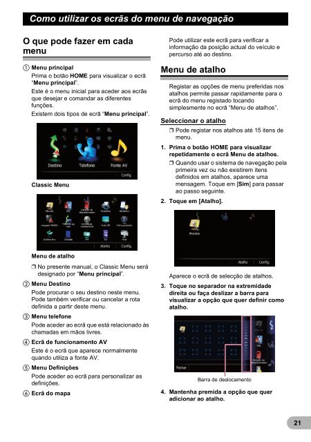 Pioneer AVIC-F9310BT - User manual - portugais