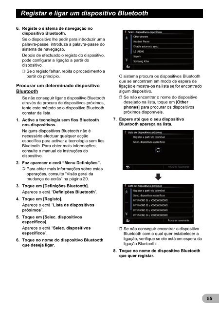 Pioneer AVIC-F9310BT - User manual - portugais