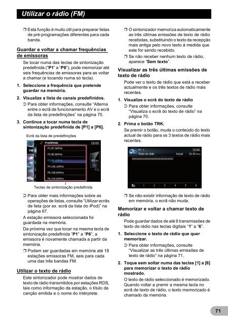 Pioneer AVIC-F9310BT - User manual - portugais