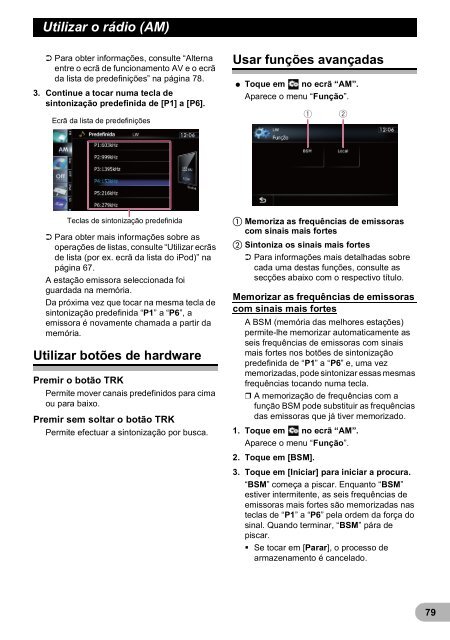 Pioneer AVIC-F9310BT - User manual - portugais