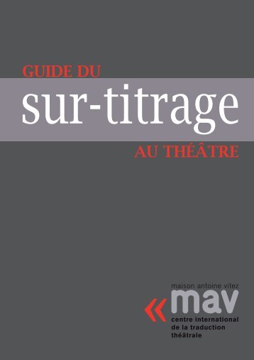 sur-titrage