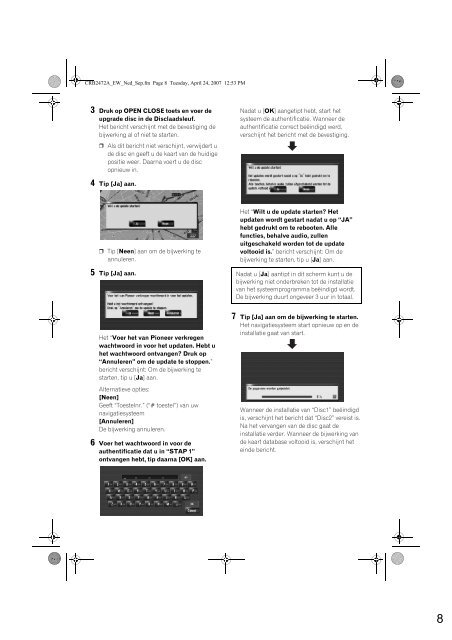 Pioneer CNDV-700HD - User manual - n&eacute;erlandais