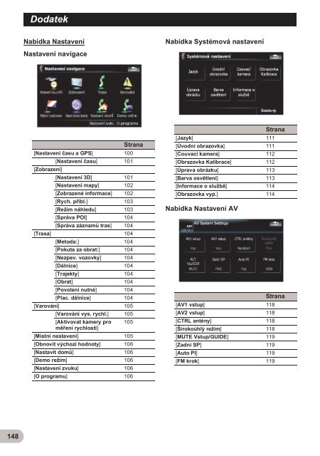 Pioneer AVIC-F900BT - User manual - tch&egrave;que