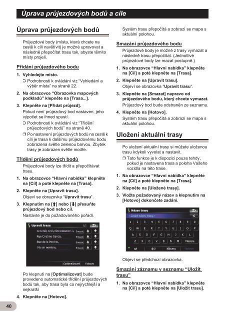 Pioneer AVIC-F900BT - User manual - tch&egrave;que