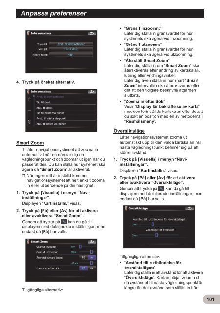 Pioneer AVIC-F900BT - User manual - su&eacute;dois