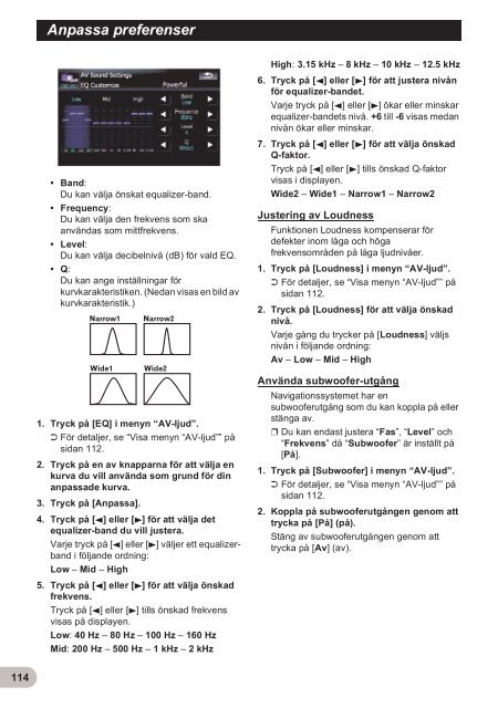 Pioneer AVIC-F900BT - User manual - su&eacute;dois