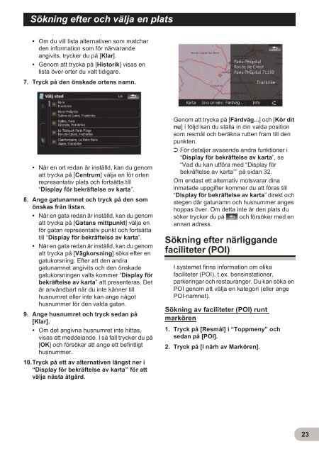 Pioneer AVIC-F900BT - User manual - su&eacute;dois