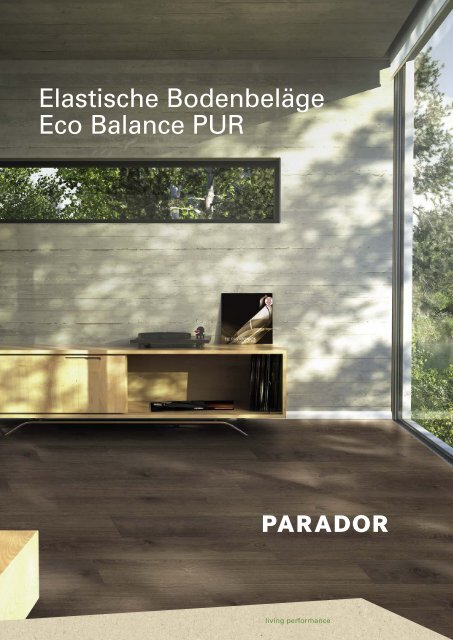 Parador Eco Balance PUR - elastische Bodenbeläge