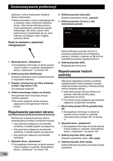 Pioneer AVIC-F3210BT - User manual - polonais