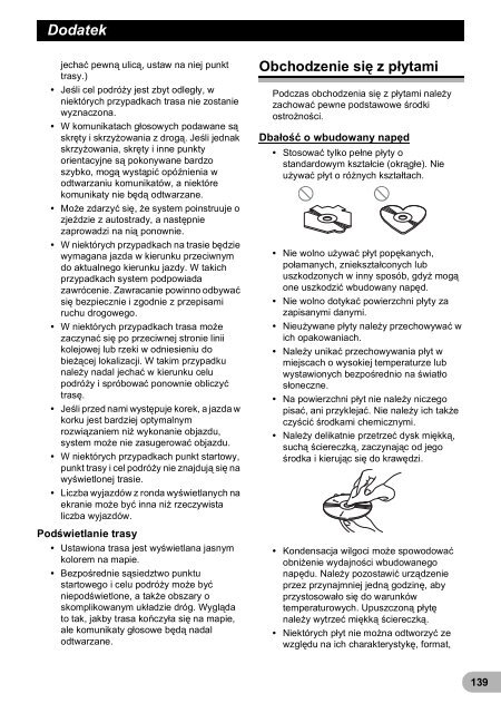 Pioneer AVIC-F3210BT - User manual - polonais