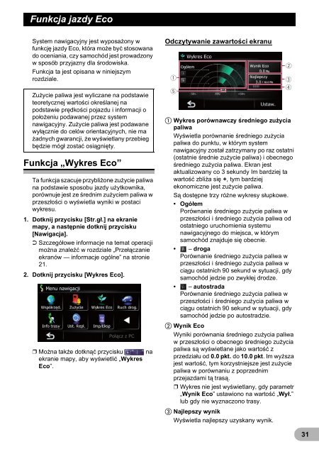 Pioneer AVIC-F3210BT - User manual - polonais