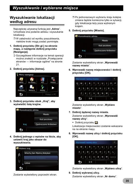 Pioneer AVIC-F3210BT - User manual - polonais