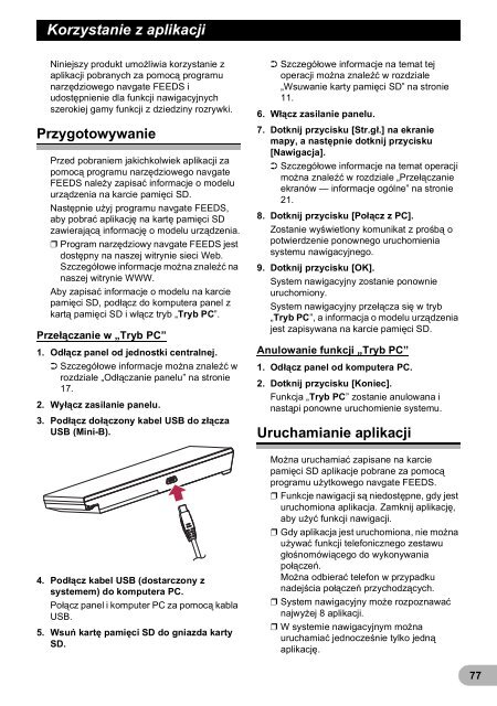 Pioneer AVIC-F3210BT - User manual - polonais