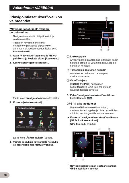 Pioneer AVIC-F500BT - User manual - finnois