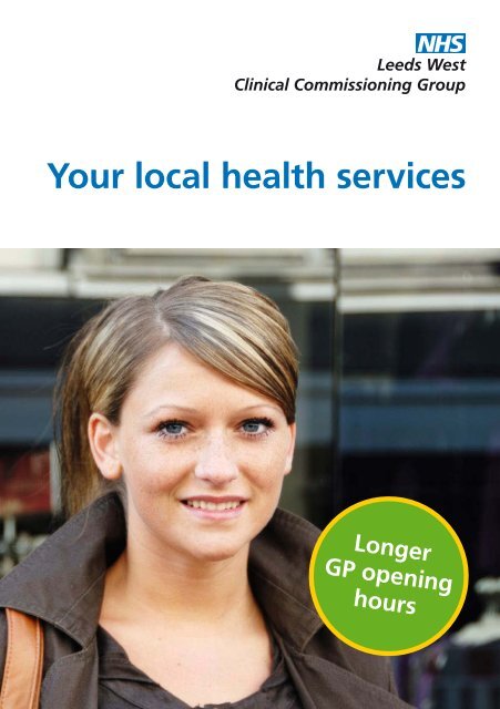 Your local health services