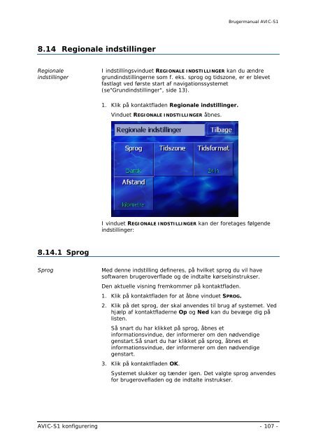 Pioneer AVIC-S1 - User manual - danois