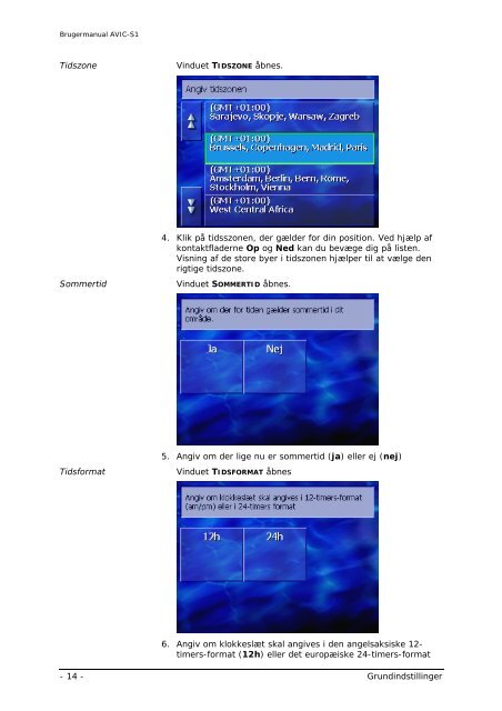 Pioneer AVIC-S1 - User manual - danois