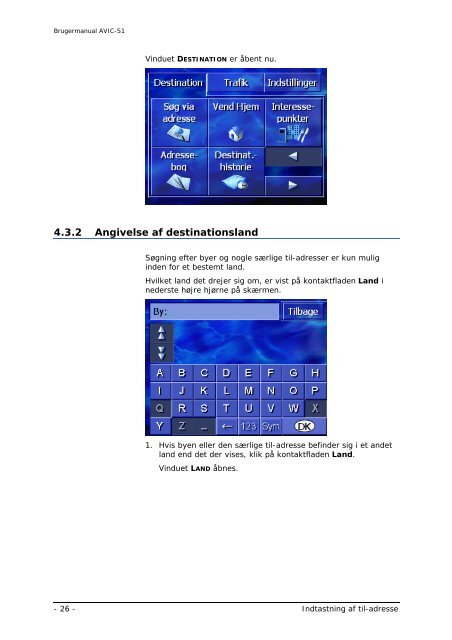 Pioneer AVIC-S1 - User manual - danois