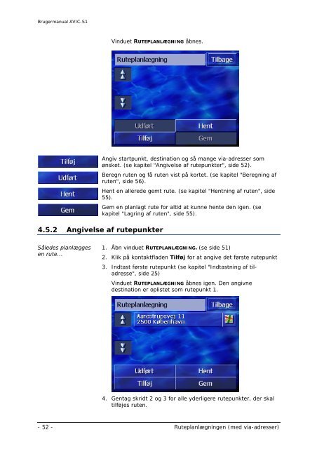 Pioneer AVIC-S1 - User manual - danois