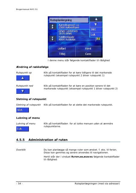 Pioneer AVIC-S1 - User manual - danois