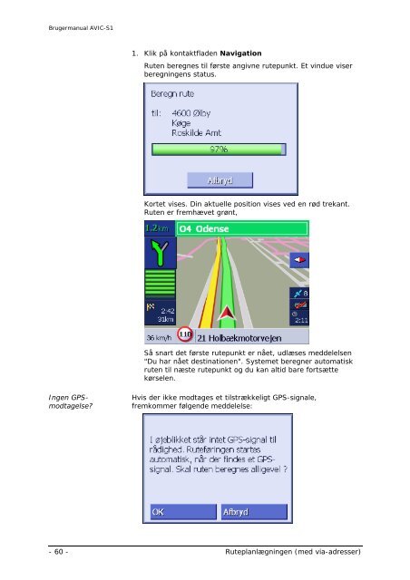 Pioneer AVIC-S1 - User manual - danois