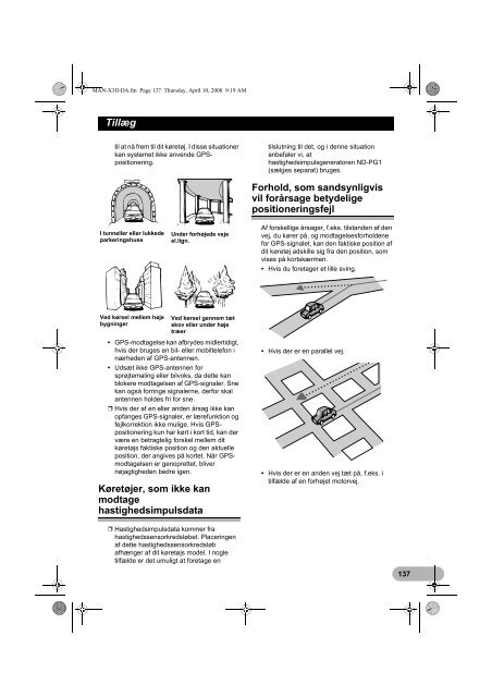 Pioneer AVIC-X3-II - User manual - danois