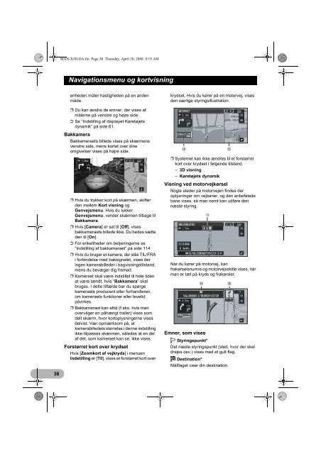 Pioneer AVIC-X3-II - User manual - danois