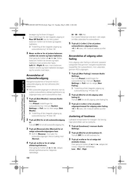 Pioneer AVIC-HD1BT - Software manual - danois