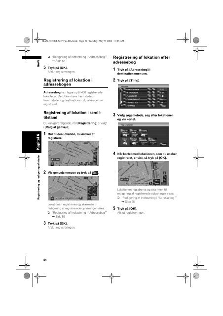 Pioneer AVIC-HD1BT - Software manual - danois